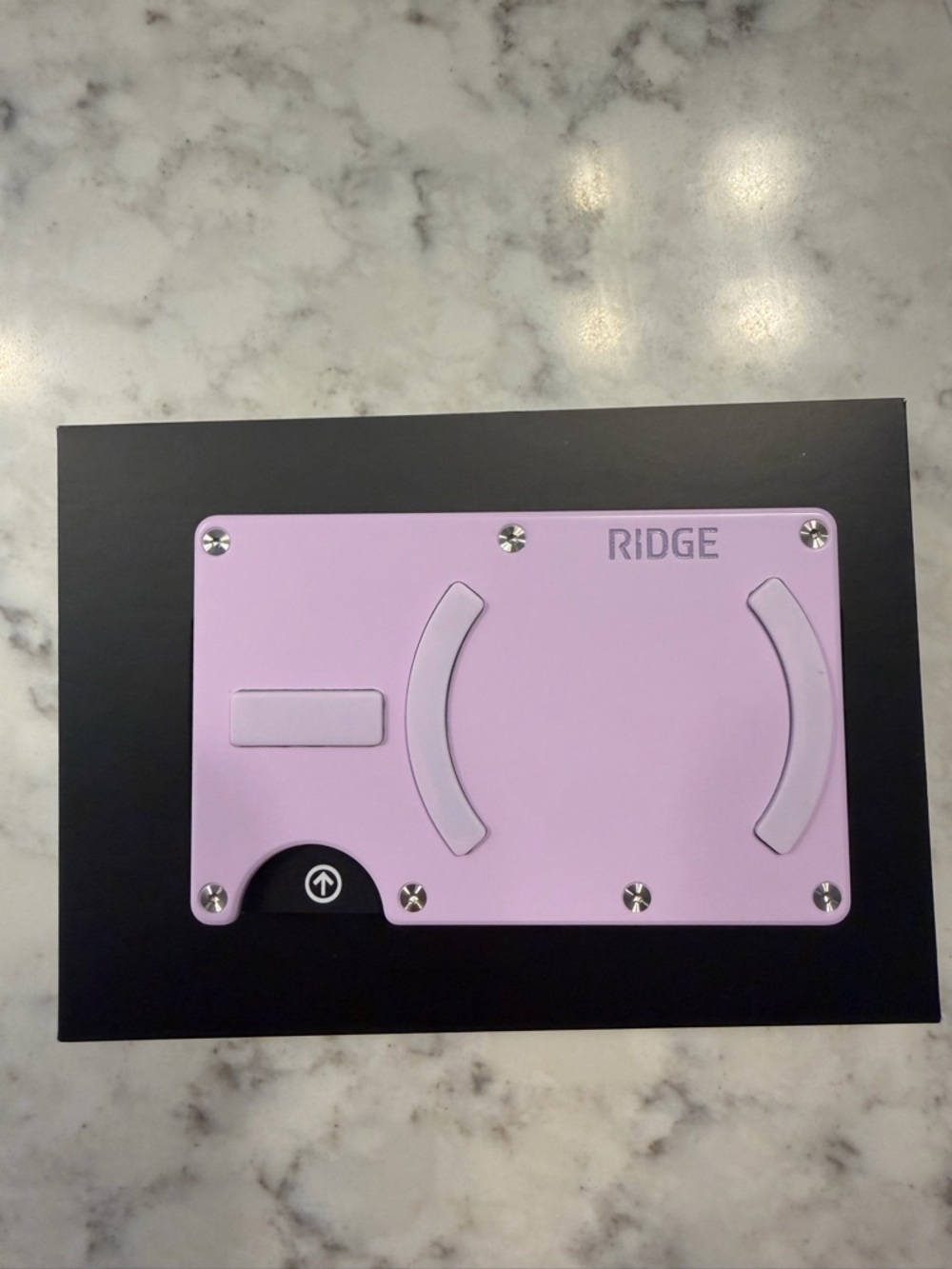Ridge MagSafe Wallet Card Holder in Lavender